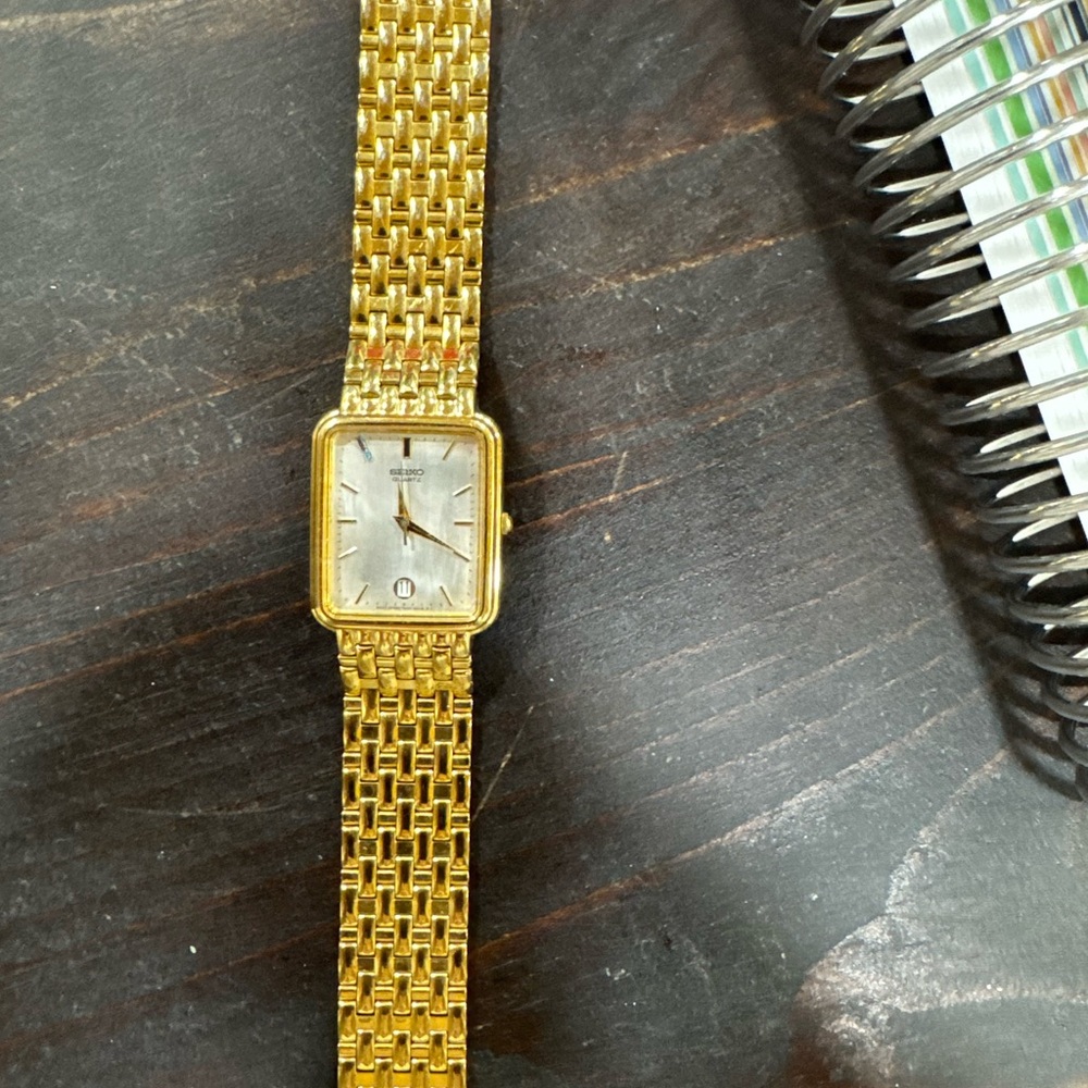 Vintage Seiko Gold Watch